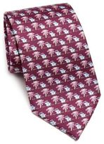 Thumbnail for your product : Ferragamo Elephant Flower Monk Tie
