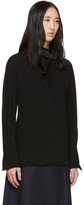 Thumbnail for your product : 3.1 Phillip Lim Black Crepe Removable Scarf Blouse