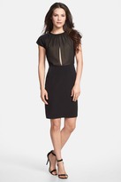 Thumbnail for your product : Calvin Klein Split Bodice Dress