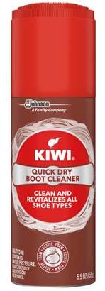 Kiwi Quick Dry Boot Cleaner, 5.5 oz (1 Aerosol Spray)