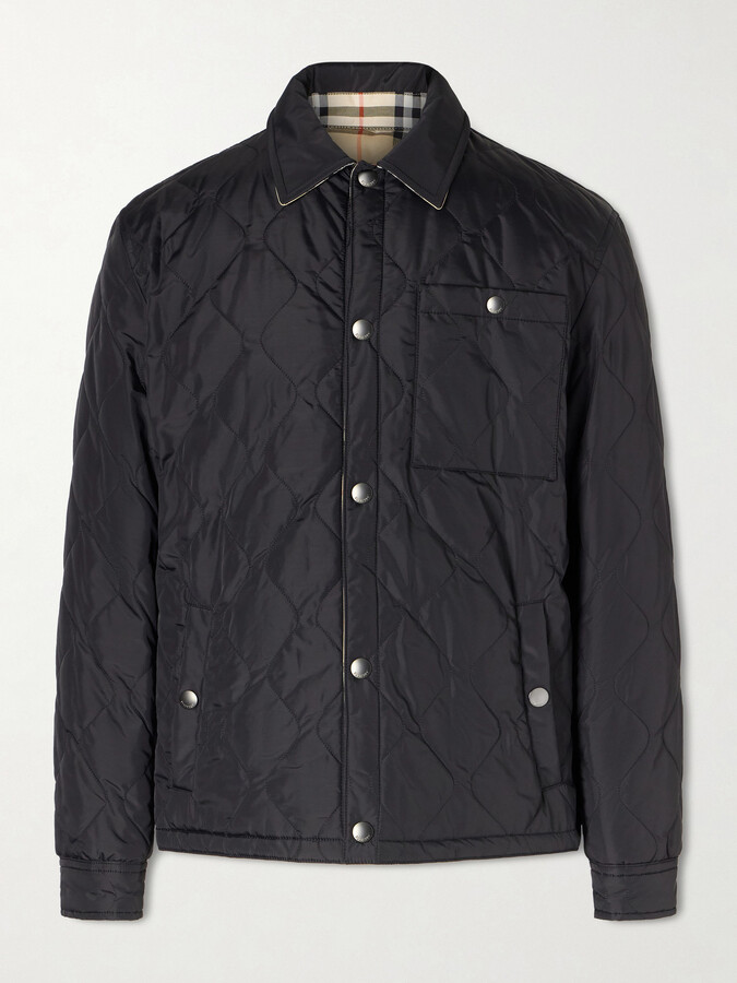 Burberry Reversible Padded Quilted Shell Jacket