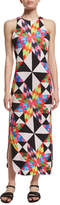 Thumbnail for your product : Mara Hoffman Fractals Printed Midi Coverup Dress