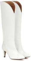 Thumbnail for your product : Isabel Marant Lestan knee-high leather boots