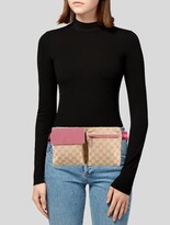 Thumbnail for your product : Gucci GG Canvas Sylvie Waist Bag