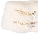 Thumbnail for your product : Chanel Embellished Fur Collar