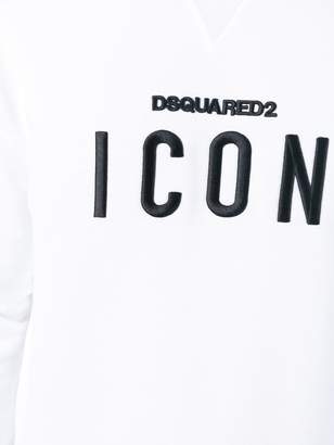 DSQUARED2 Icon slogan sweatshirt