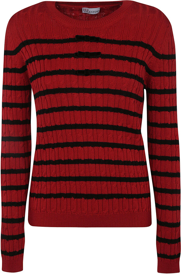 Red Valentino Stripe | Shop the world's largest collection of fashion |  ShopStyle