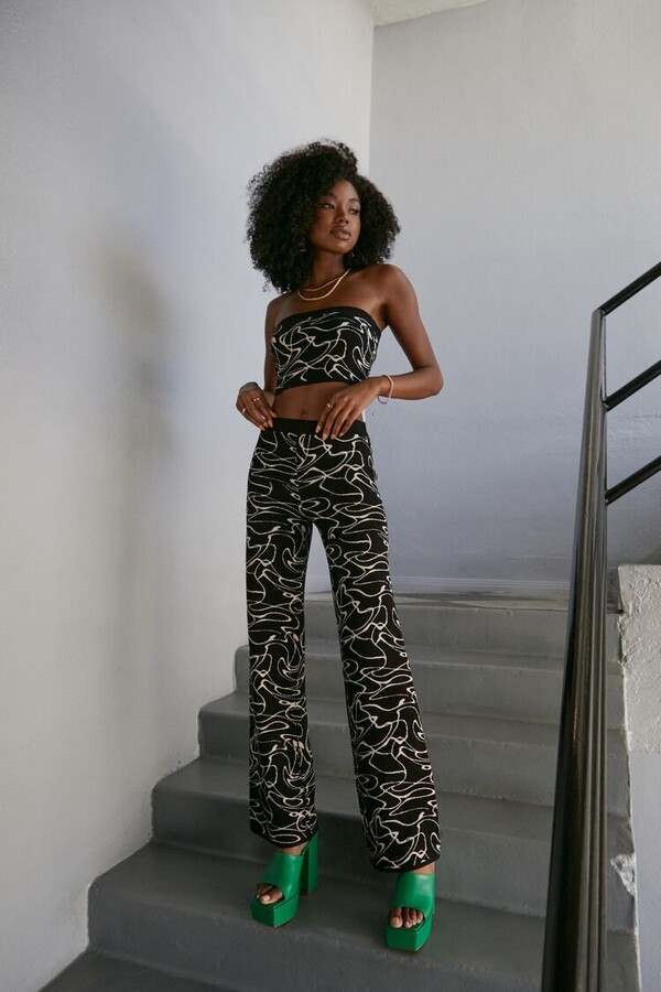 Crop Top And Trouser Set | Shop The Largest Collection | ShopStyle