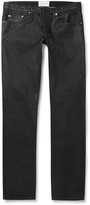 Thumbnail for your product : Sandro Slim-Fit Coated-Denim Jeans