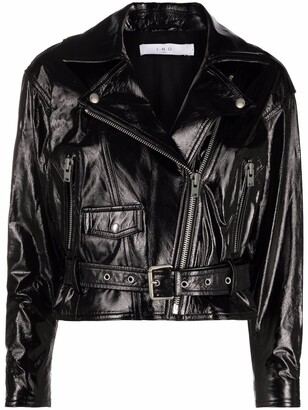 iro black leather jacket