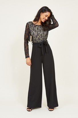 black lace jumpsuit australia