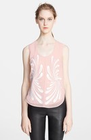 Thumbnail for your product : Robert Rodriguez Dandelion Embroidered Tank