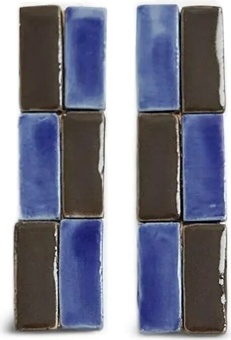 Andres Gallardo Tile earrings