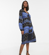 Thumbnail for your product : Mama Licious Mamalicious maternity paisley print wrap dress