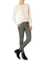 Thumbnail for your product : Thakoon Stripe Jersey Cotton Leggings