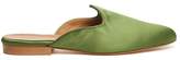 Thumbnail for your product : Moss Green Satin Venetian Mule