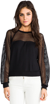 Thumbnail for your product : Riller & Fount Jimi Mesh Top