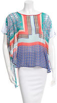 Thumbnail for your product : Clover Canyon Short Sleeve Printed Top