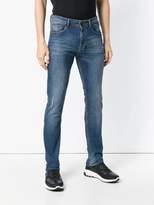 Thumbnail for your product : Versace Jeans slim fit paint splatter jeans