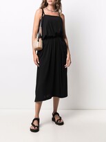 Thumbnail for your product : Yohji Yamamoto Pre-Owned 2000s Cut-Out Draped Dress