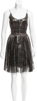 Isabel Marant Metallic Silk Dress w/ Tags
