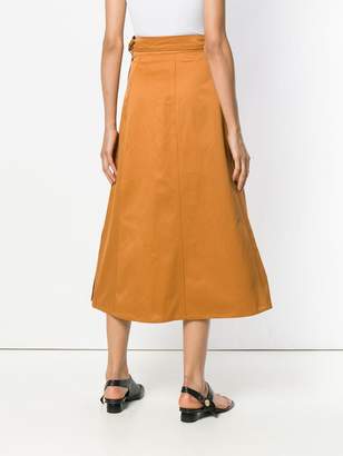 Barena long A-line skirt