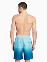 Thumbnail for your product : Calvin Klein degrade stripe volley shorts