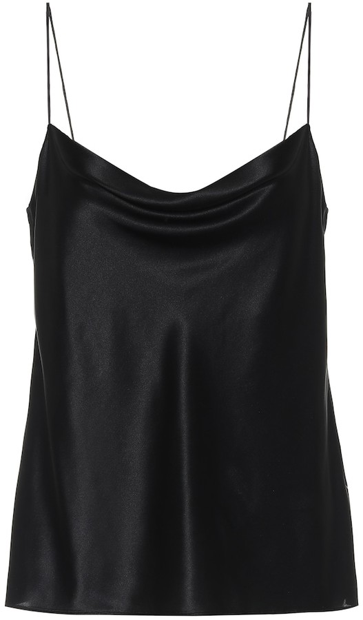 satin evening tops