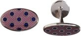 Thumbnail for your product : Barneys New York Oval Dot Cufflink