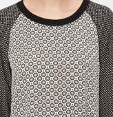 Thumbnail for your product : LOFT Tall Mixed Mosaic Woven Sweatshirt