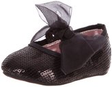 Thumbnail for your product : Stuart Weitzman Layette Baby Bling Ballet Flat (Infant/Toddler)