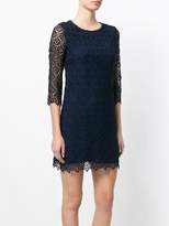 Thumbnail for your product : Ermanno Scervino slim-fit scalloped lace dress