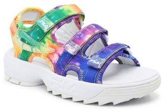 fila sandals dsw
