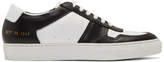 Thumbnail for your product : Common Projects Black and White Basketball Duo Tone Low-Top Sneakers