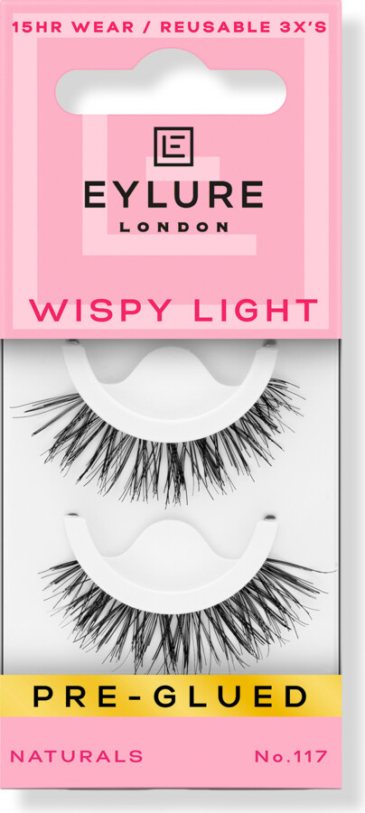 Eylure Pre-Glued Wispy Light No. 117 Eyelashes