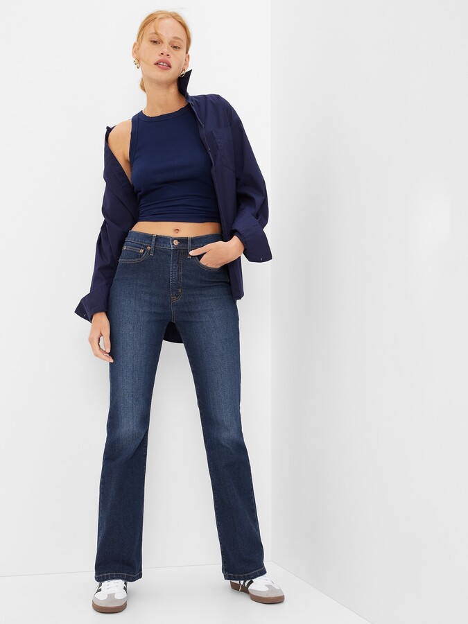 Gap High Rise '70s Flare Jeans - ShopStyle