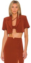 Thumbnail for your product : Camila Coelho Dasie Cropped Blazer