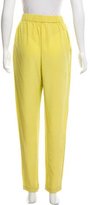 Thumbnail for your product : Lanvin High-Rise Silk Pants