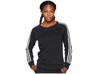 adidas Cotton Fleece 3-Stripes Sweatshirt
