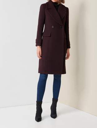 berry wrap coat