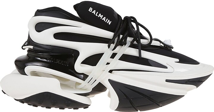 $650 NIB Balmain B-Court White Leather Logo Slip On Sneakers Size 40 Sold  Out