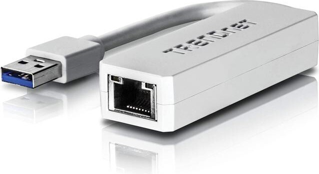 TRENDnet USB 3.0 to Gigabit Ethernet LAN Wired Network Adapter for Windows, Mac, Linux,Supports Full Duplex 2 Gbps transfer speeds, Compatible with...