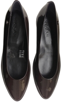 Thumbnail for your product : Hogan Brown Patent leather Ballet flats