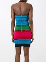 Thumbnail for your product : Balmain halterneck colour block dress