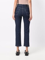 Thumbnail for your product : Levi's Made & Crafted Cropped Slim-Fit Jeans