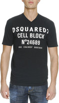 Thumbnail for your product : DSquared 1090 D Squared Cell Block Slogan Short-Sleeve Tee