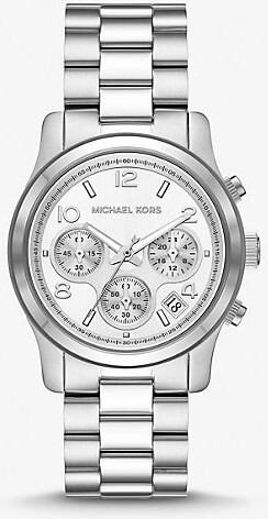Michael Kors Stainless Steel Chronograph Watch | ShopStyle