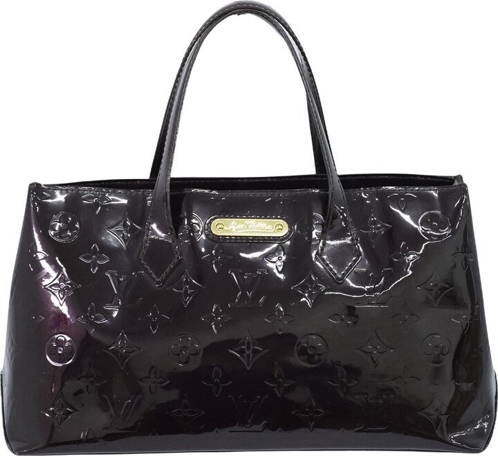 Louis Vuitton Black Leather and Damier Tressage City Steamer PM