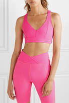 Thumbnail for your product : YEAR OF OURS Victoria Cutout Ribbed Stretch Sports Bra