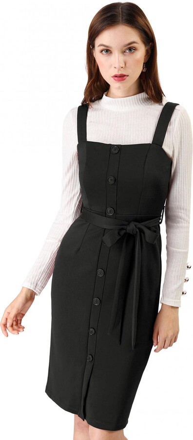 black overall jumper